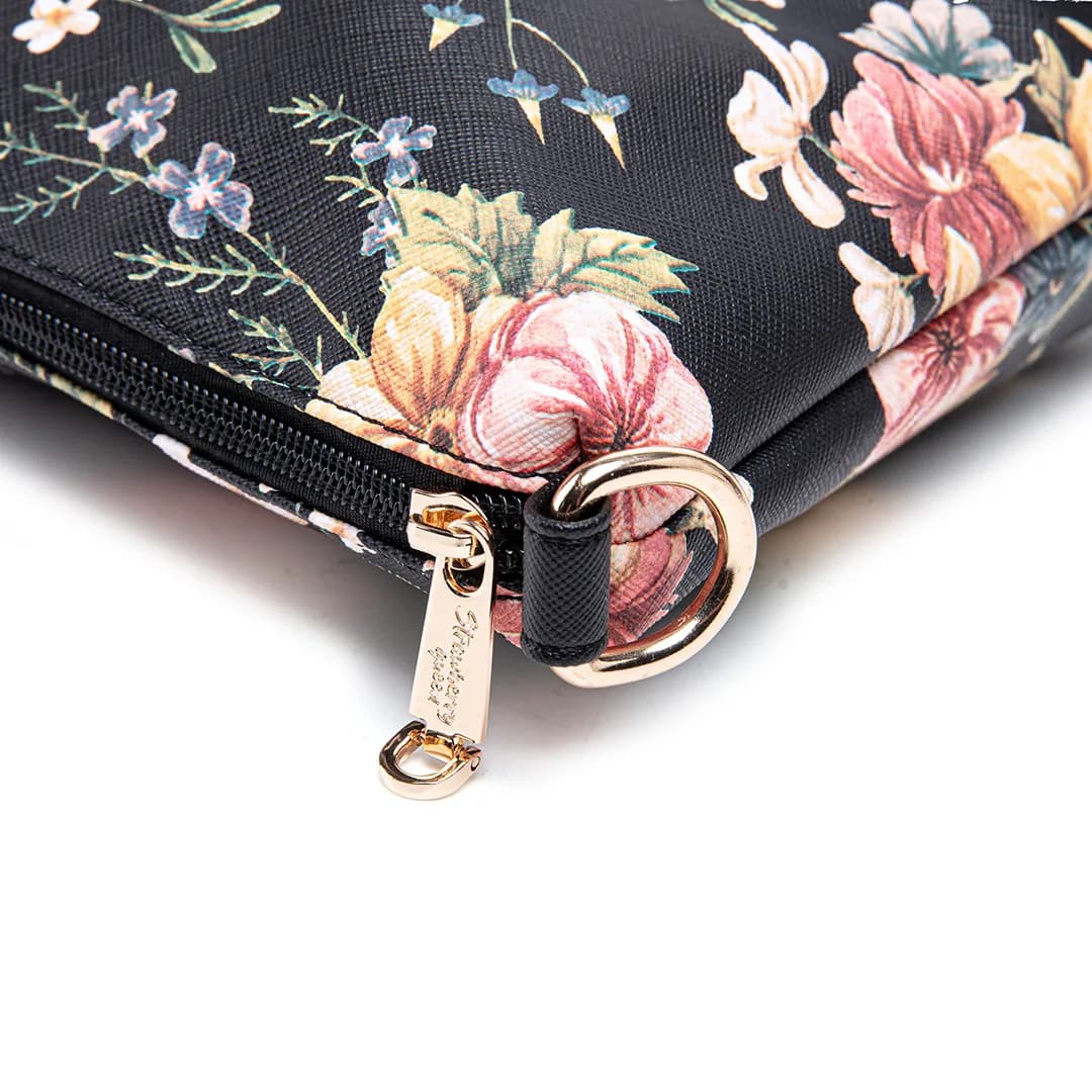 FLAMINGO SLING BAG - FLORAL BP, BLACK — image 12