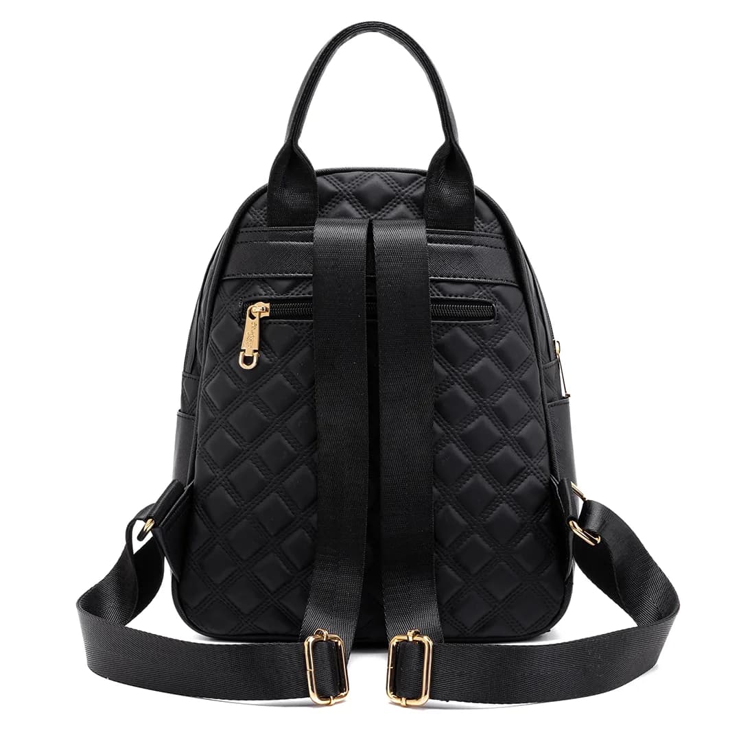 CANDY BACKPACK - QUILTED BV, BLACK — image 5