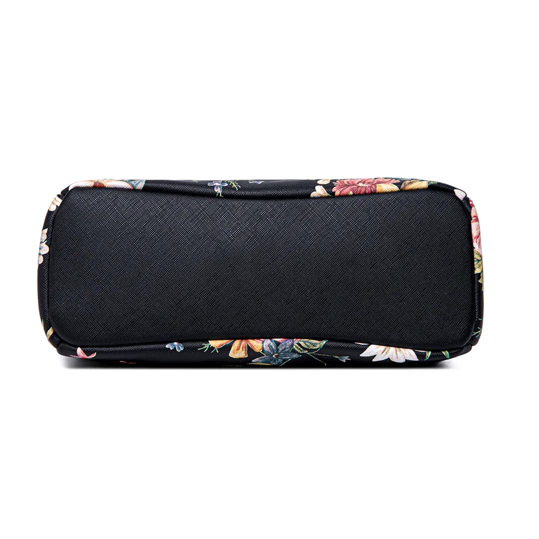 MIMI SLING BAG - FLORAL BP, BLACK — image 9