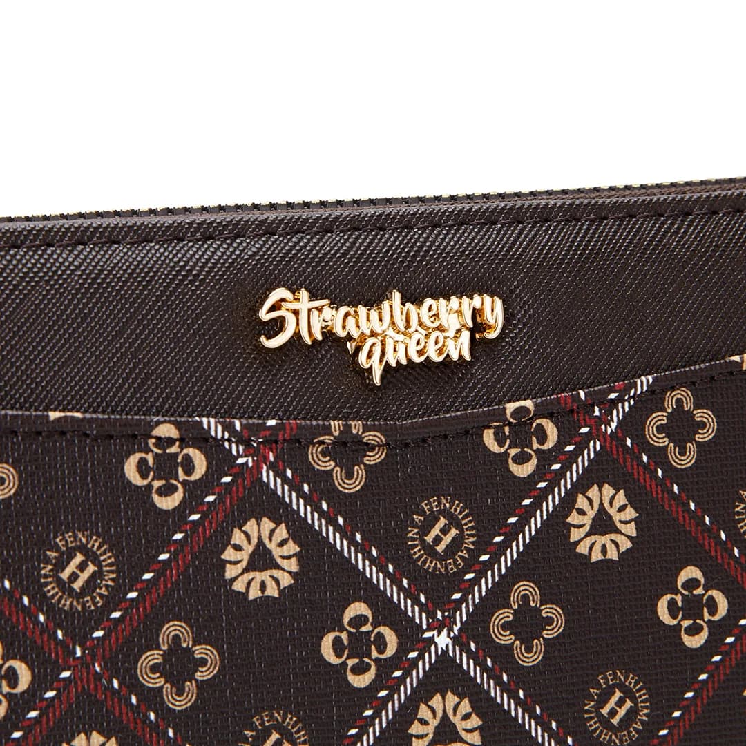 VIVI LONG WALLET - BATIK BQ, DARK BROWN — image 11