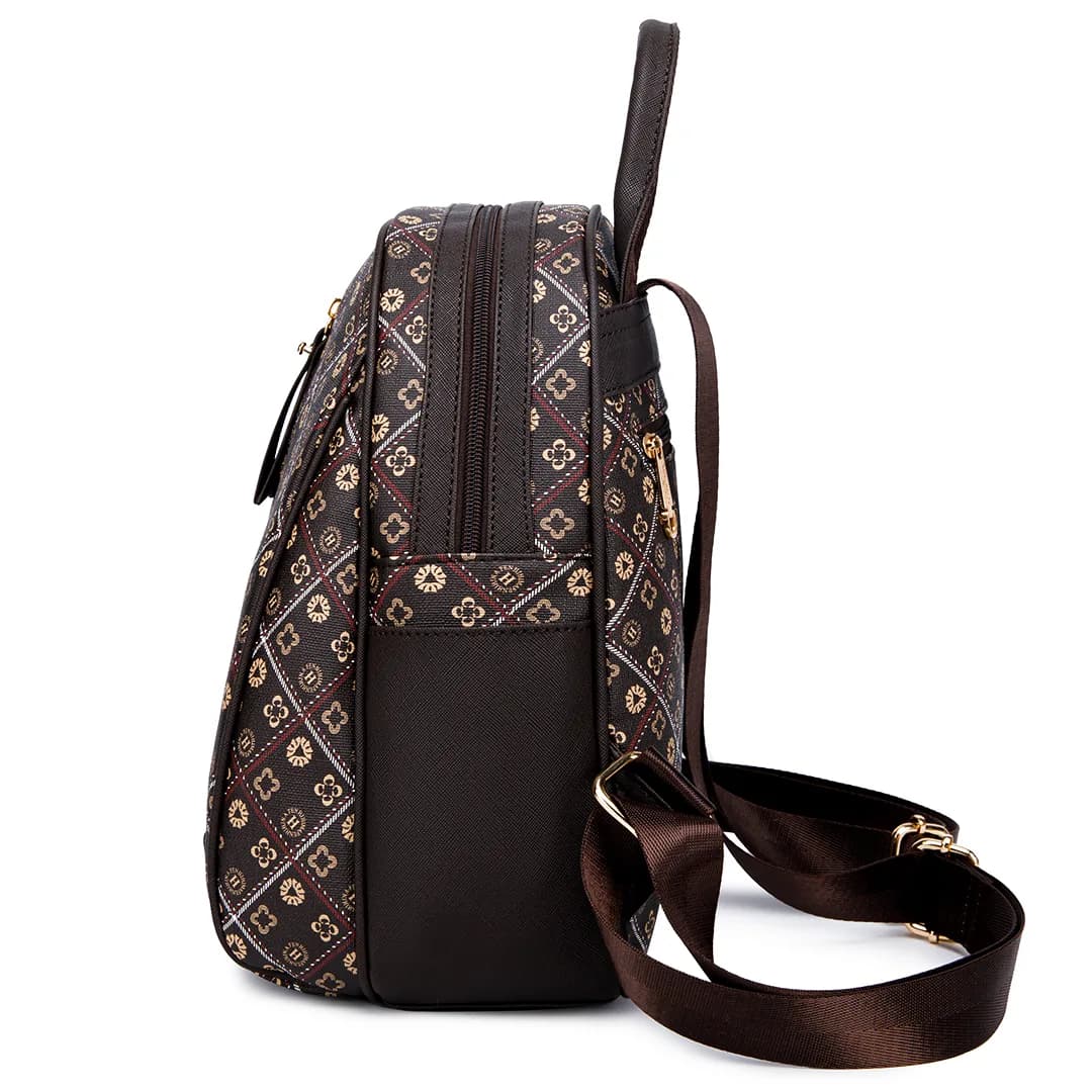 CANDY BACKPACK - BATIK BQ, DARK BROWN — image 4