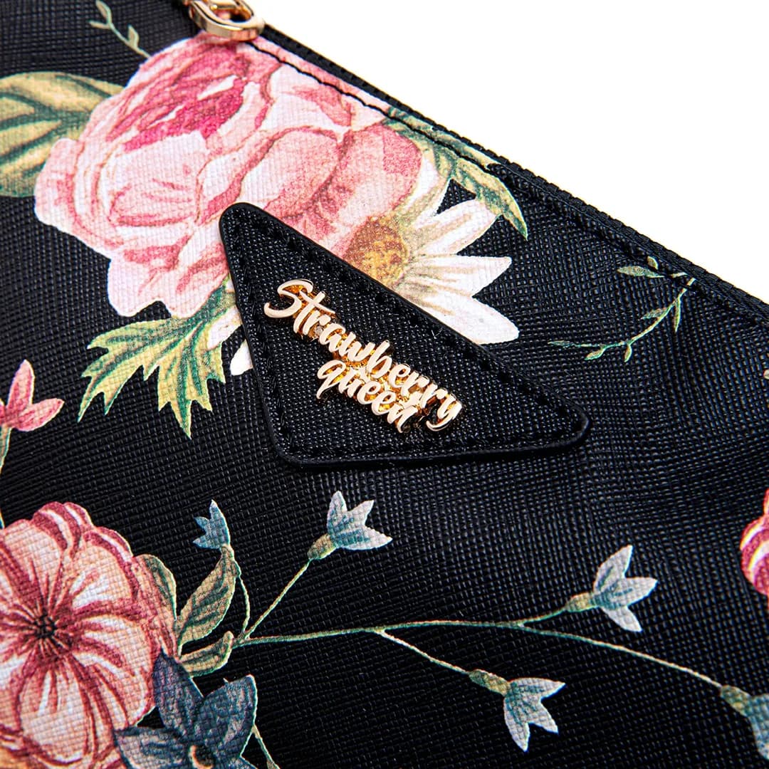 MIMI SLING BAG - FLORAL BP, BLACK — image 14