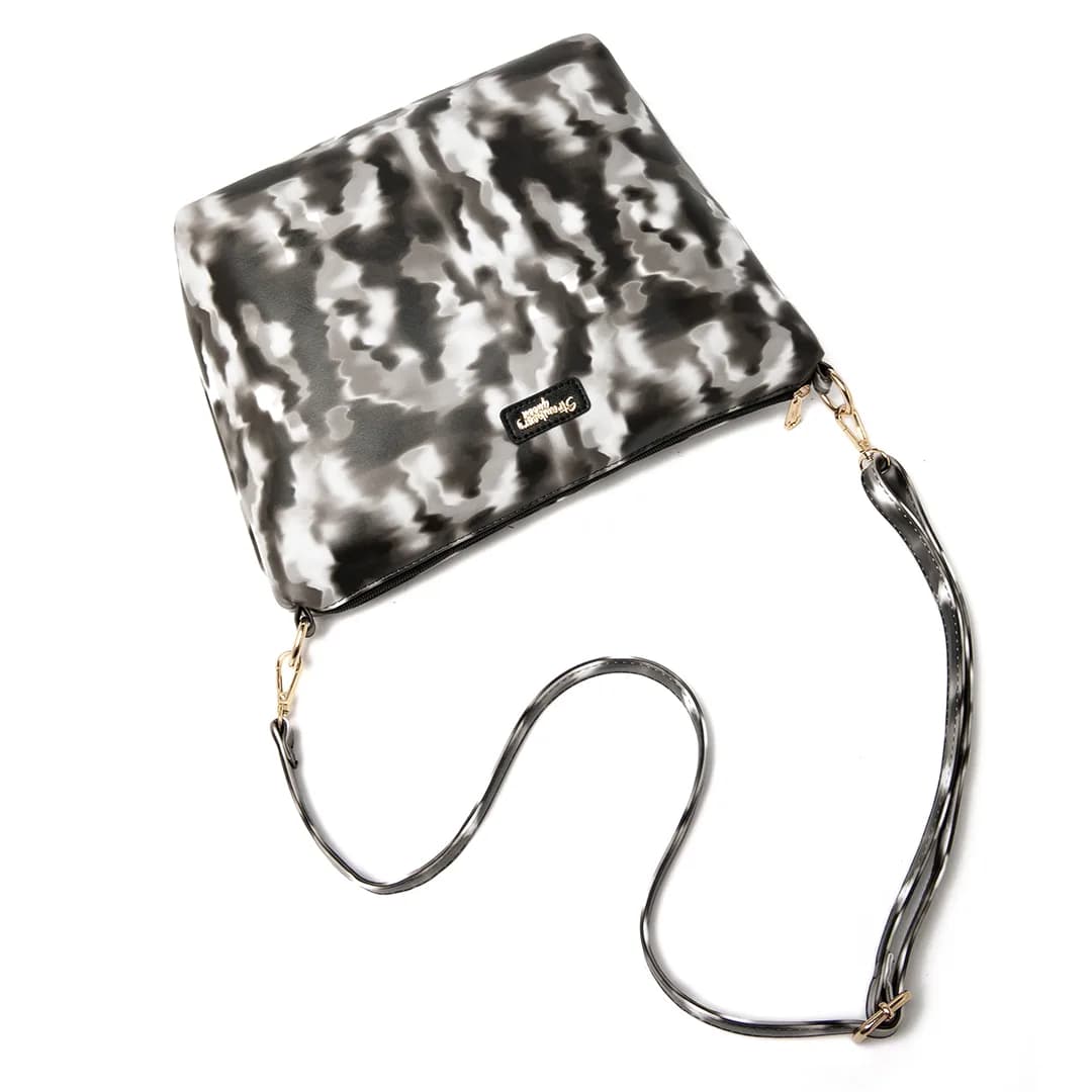 FLAMINGO SLING BAG - WATERCOLOUR BJ, BLACK — image 8