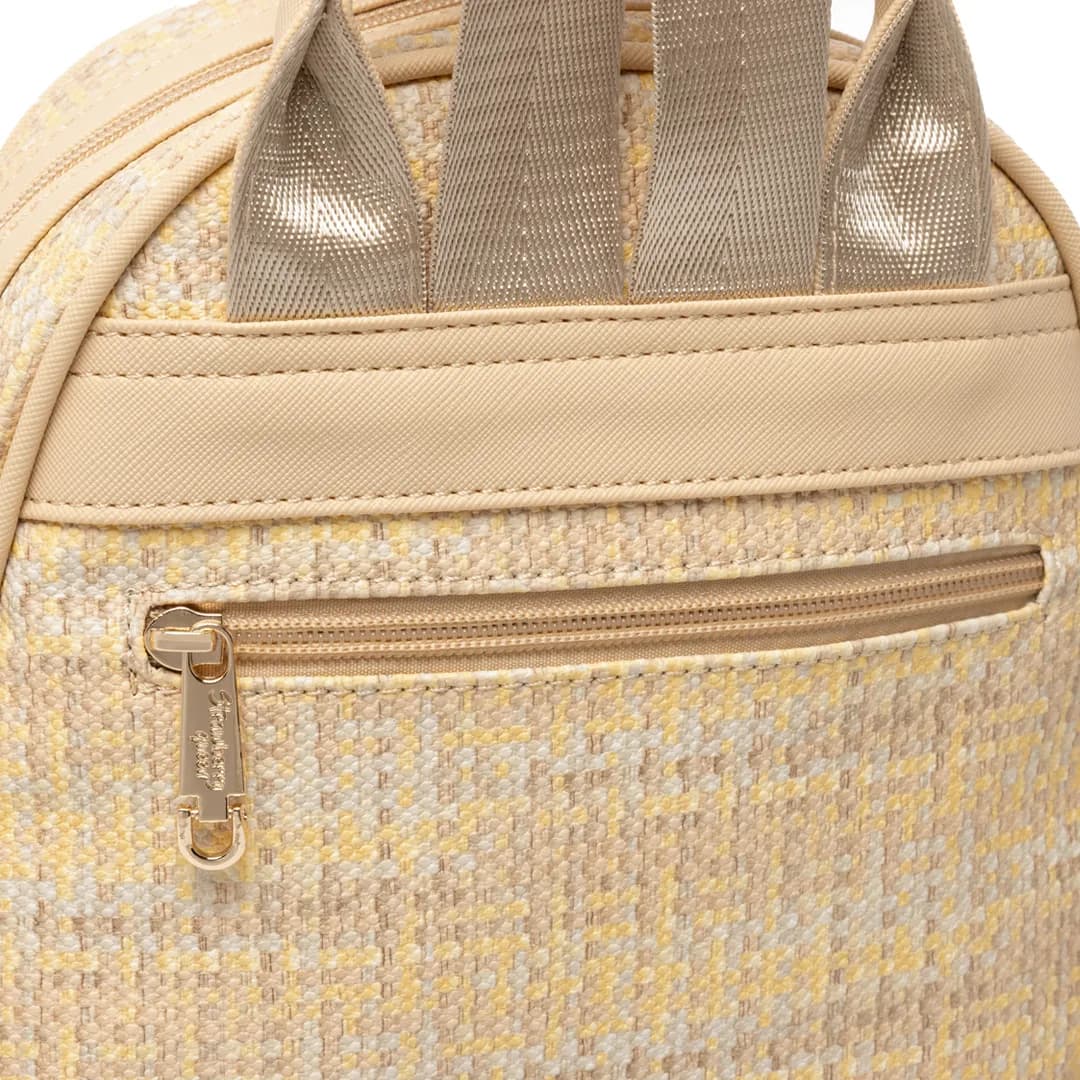 CANDY BACKPACK - RATTAN BW, BEIGE — image 16