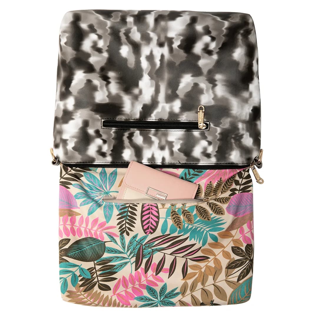 FLAMINGO SLING BAG - WATERCOLOUR BJ, BLACK — image 11