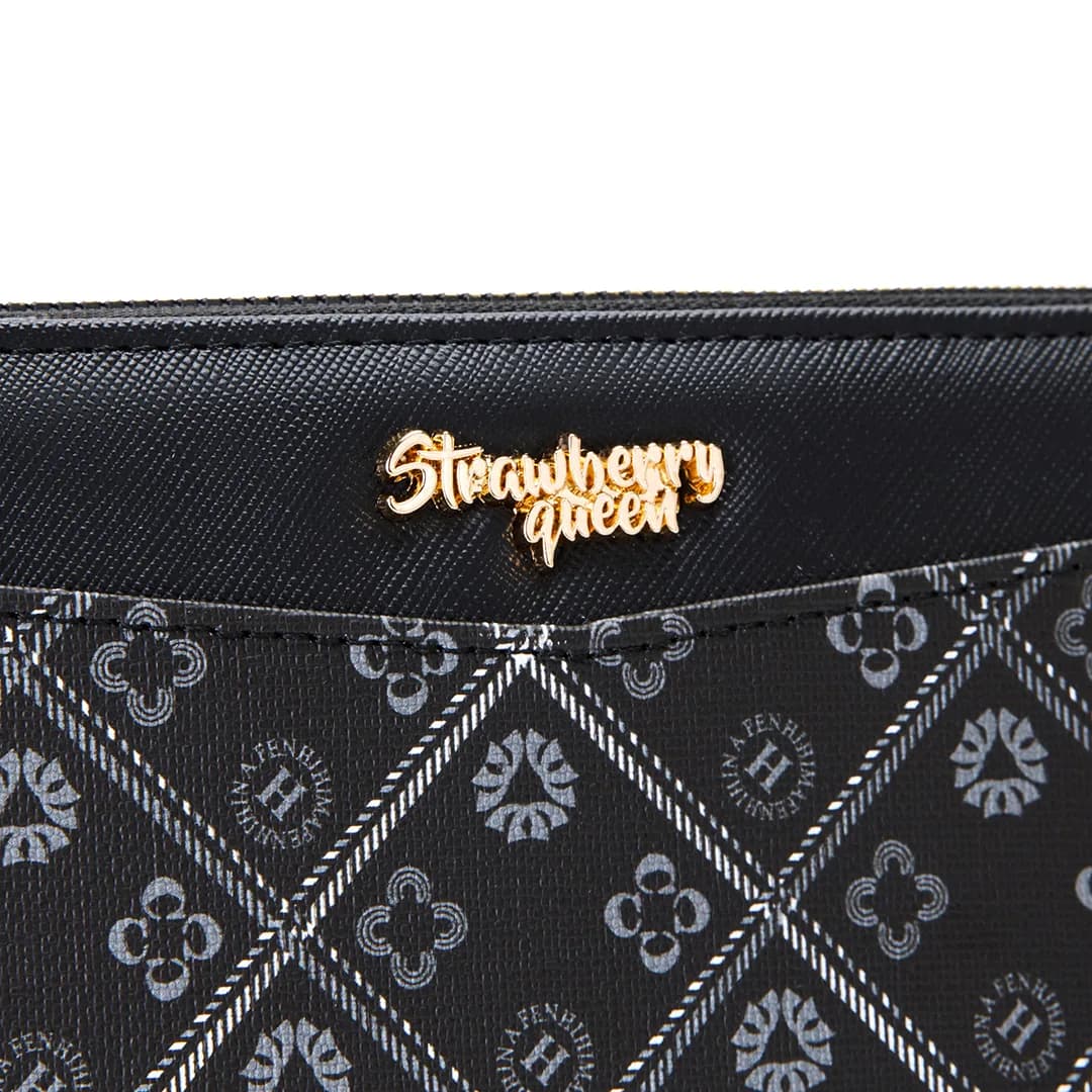 VIVI LONG WALLET - BATIK BQ, BLACK — image 11