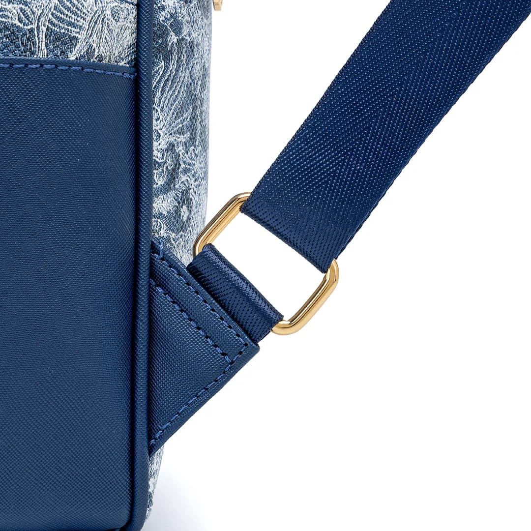 CANDY BACKPACK - FLORAL JEANS CA, NAVY BLUE — image 19