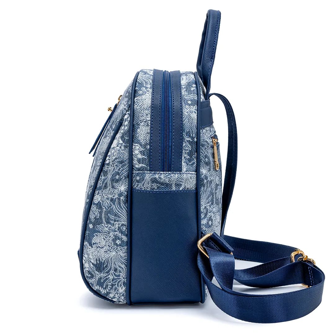 CANDY BACKPACK - FLORAL JEANS CA, NAVY BLUE — image 4