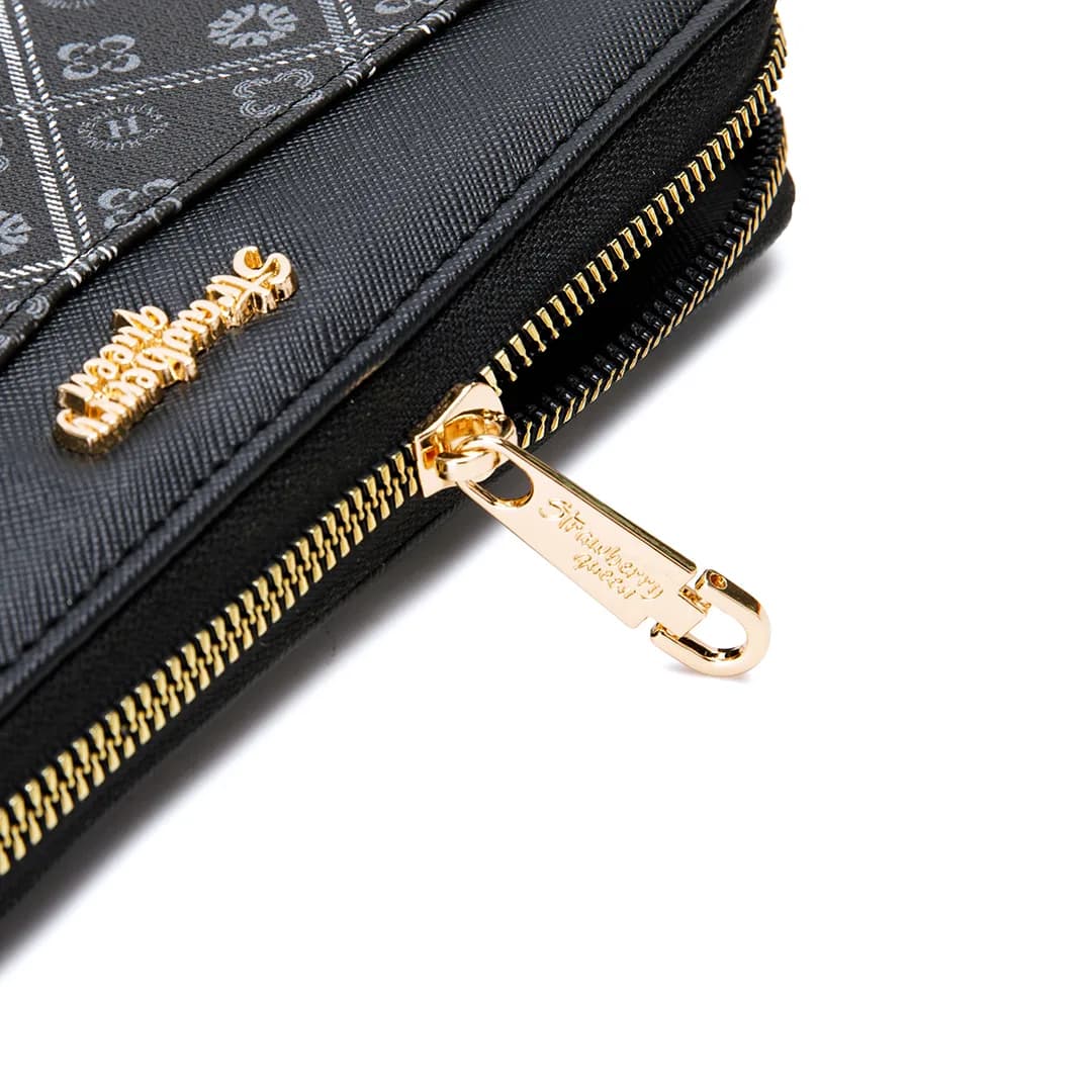 VIVI LONG WALLET - BATIK BQ, BLACK — image 8