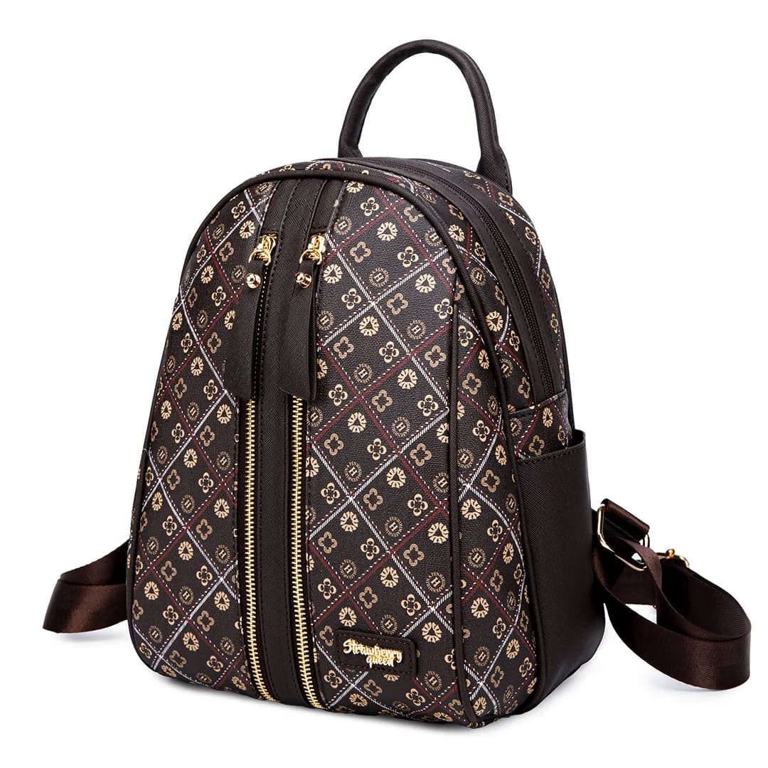 CANDY BACKPACK - BATIK BQ, DARK BROWN — image 3