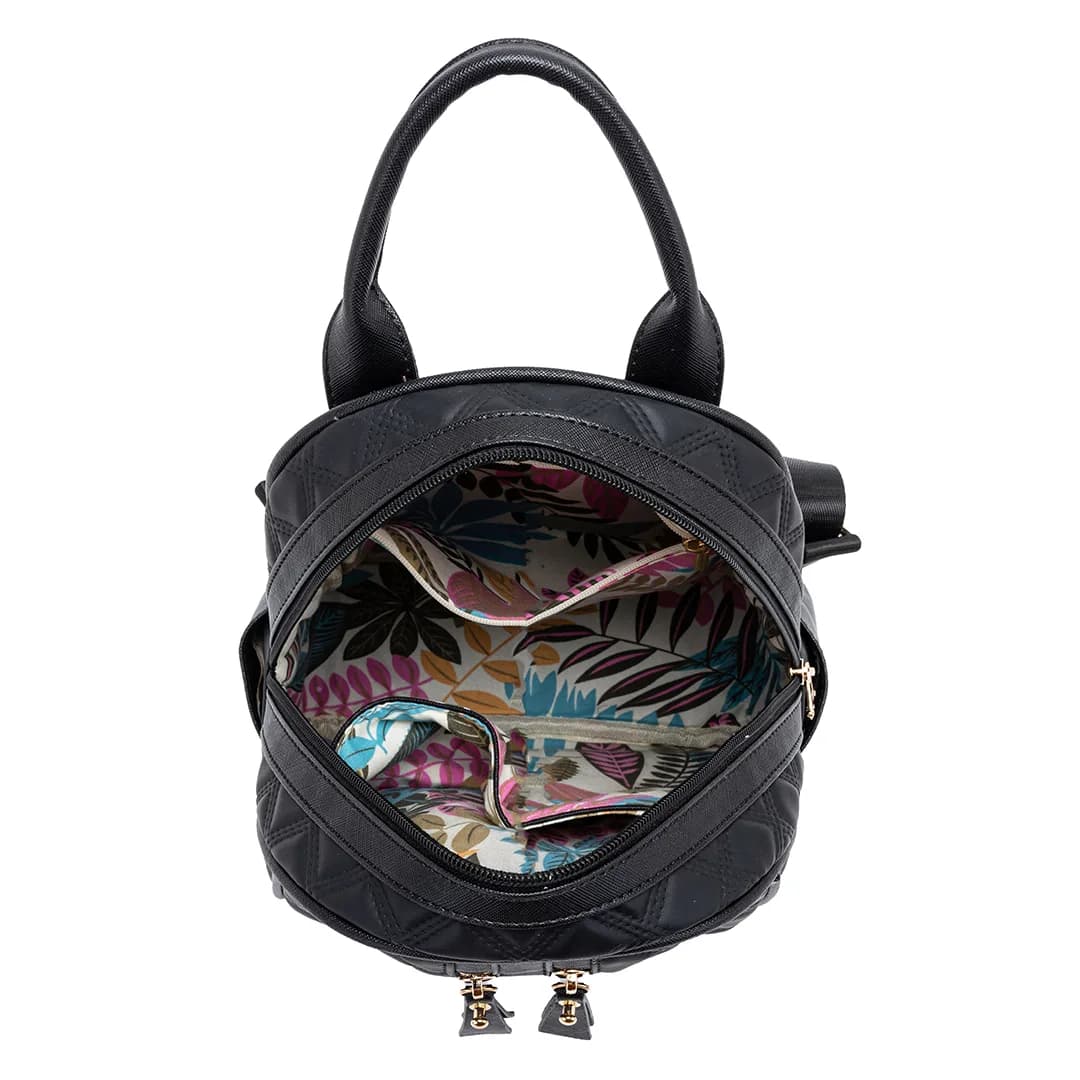 CANDY BACKPACK - QUILTED BV, BLACK — image 8