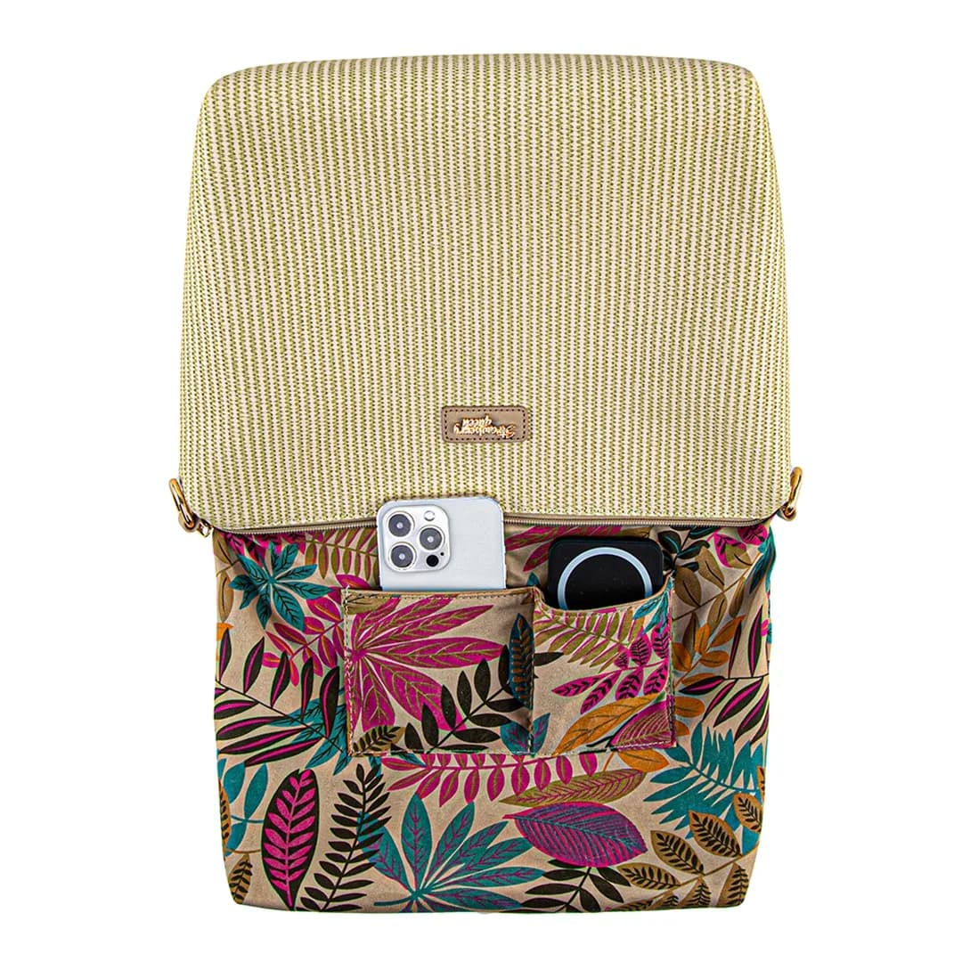 FLAMINGO SLING BAG - RATTAN CF, TAUPE — image 10