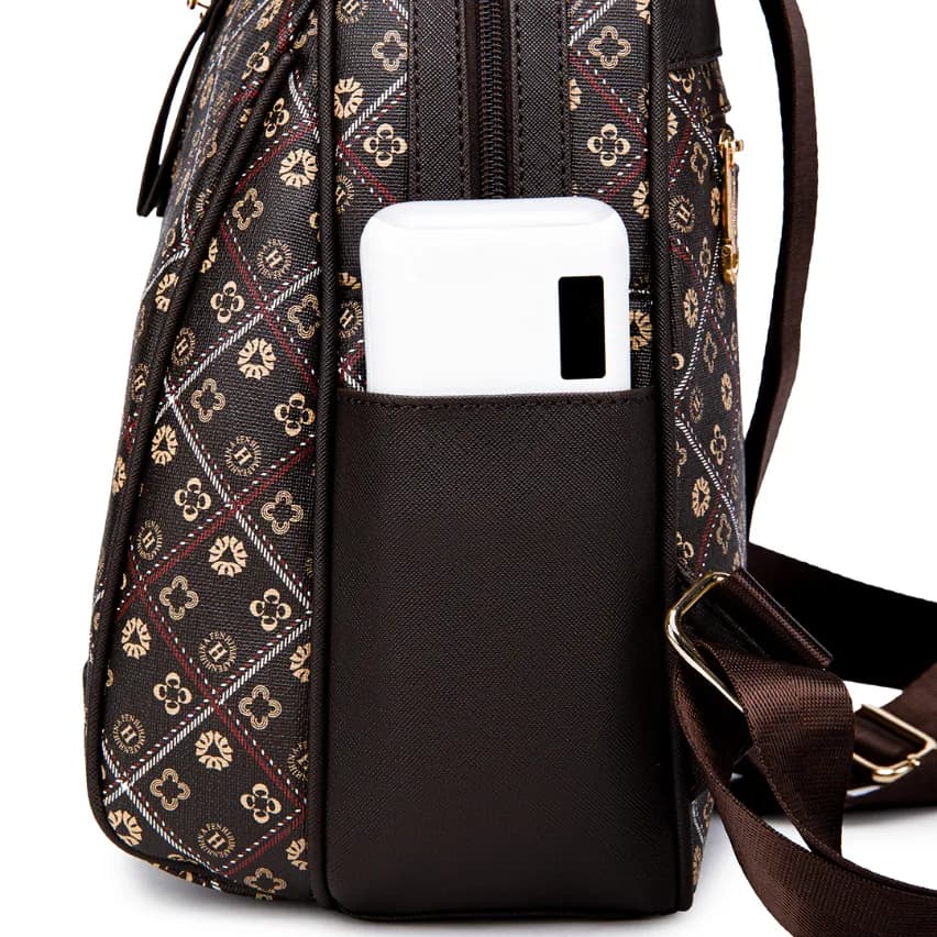 CANDY BACKPACK - BATIK BQ, DARK BROWN — image 13