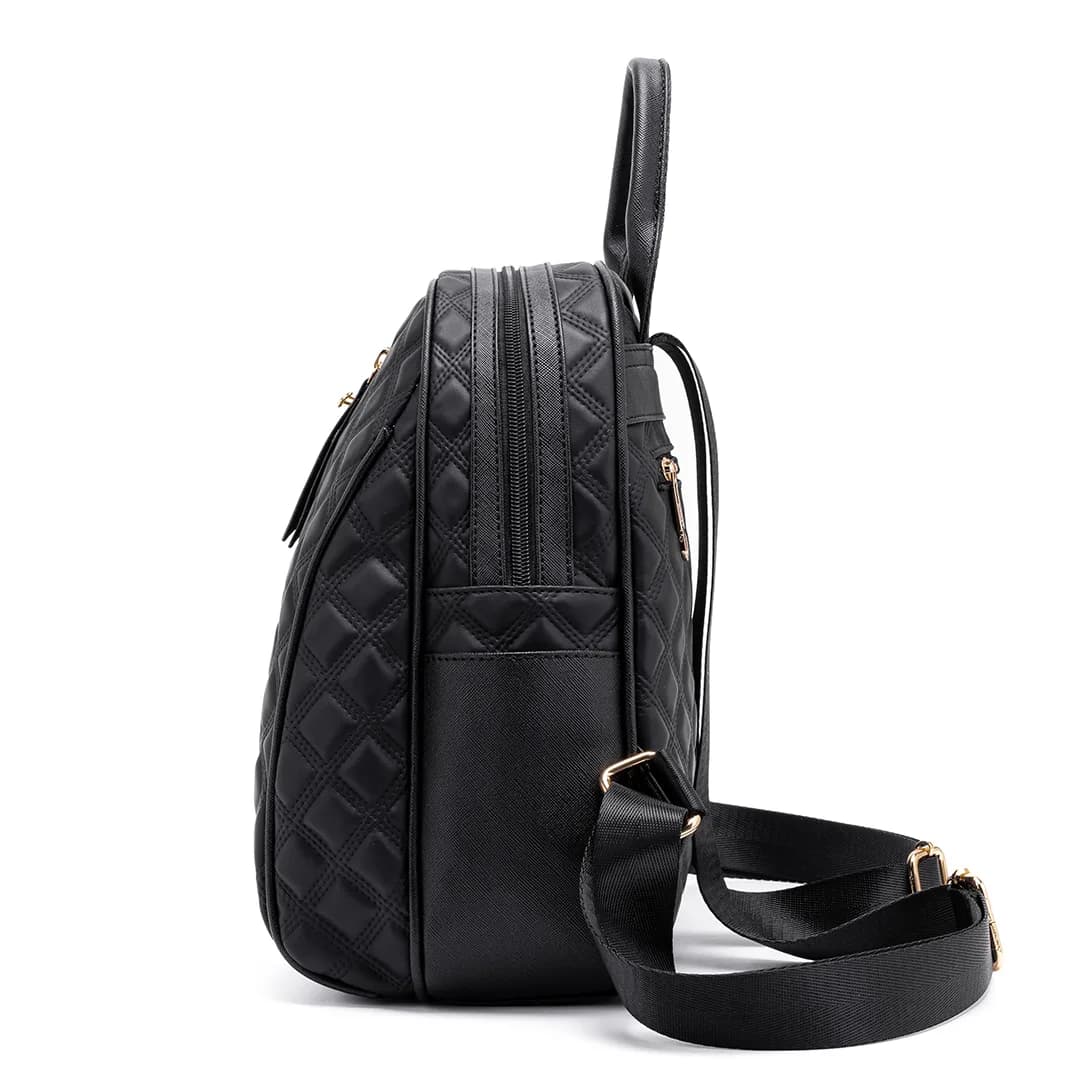 CANDY BACKPACK - QUILTED BV, BLACK — image 4