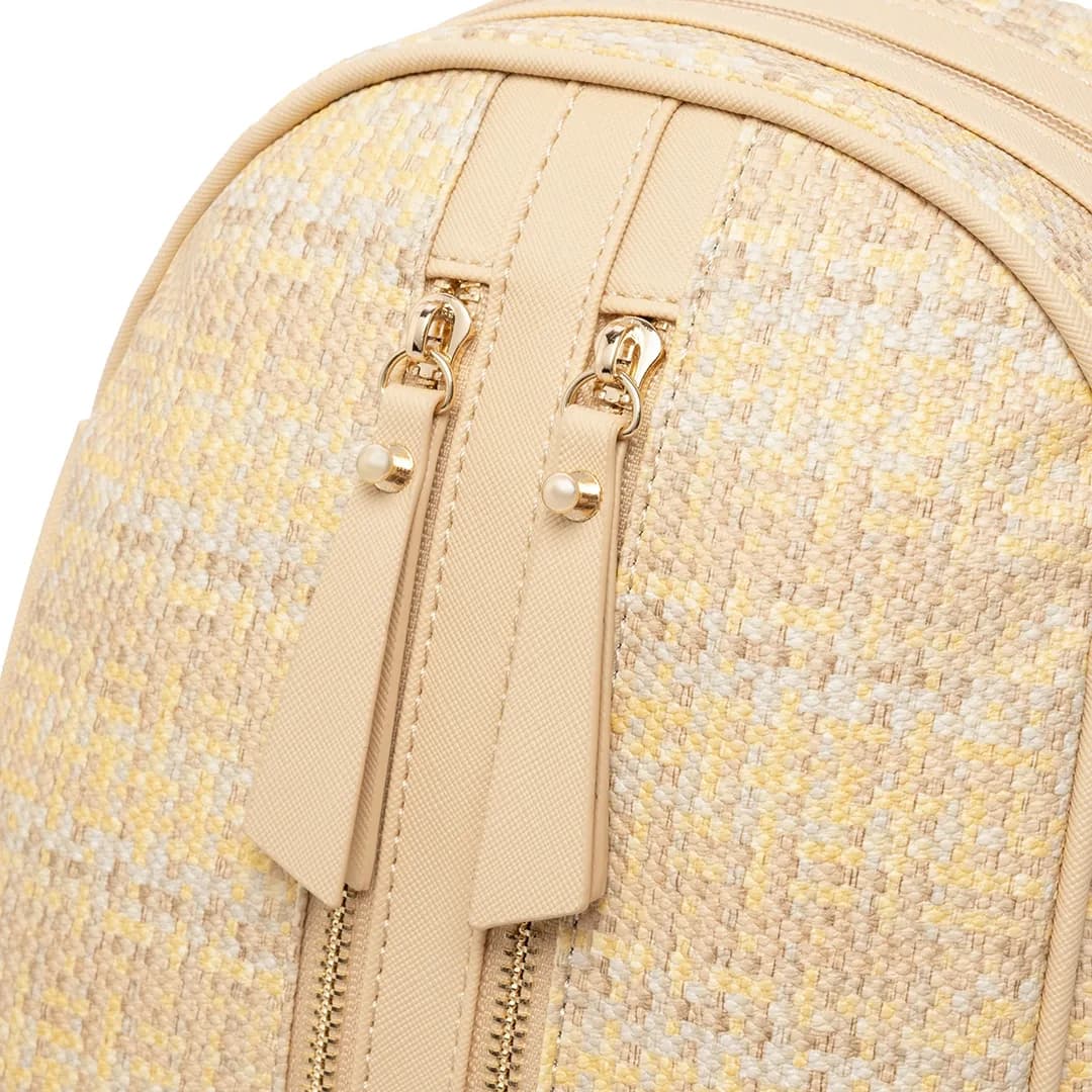 CANDY BACKPACK - RATTAN BW, BEIGE — image 11