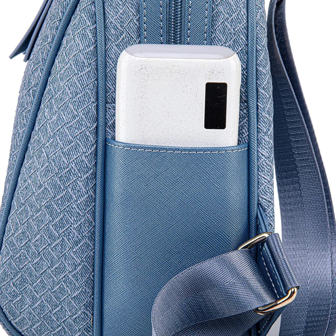 CANDY BACKPACK - RATTAN CB, DENIM BLUE — image 13
