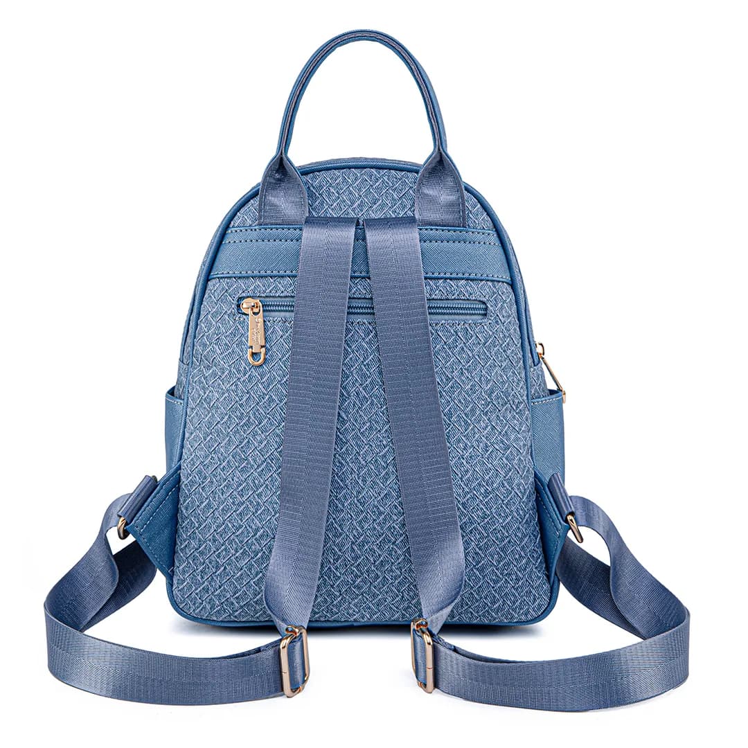 CANDY BACKPACK - RATTAN CB, DENIM BLUE — image 5
