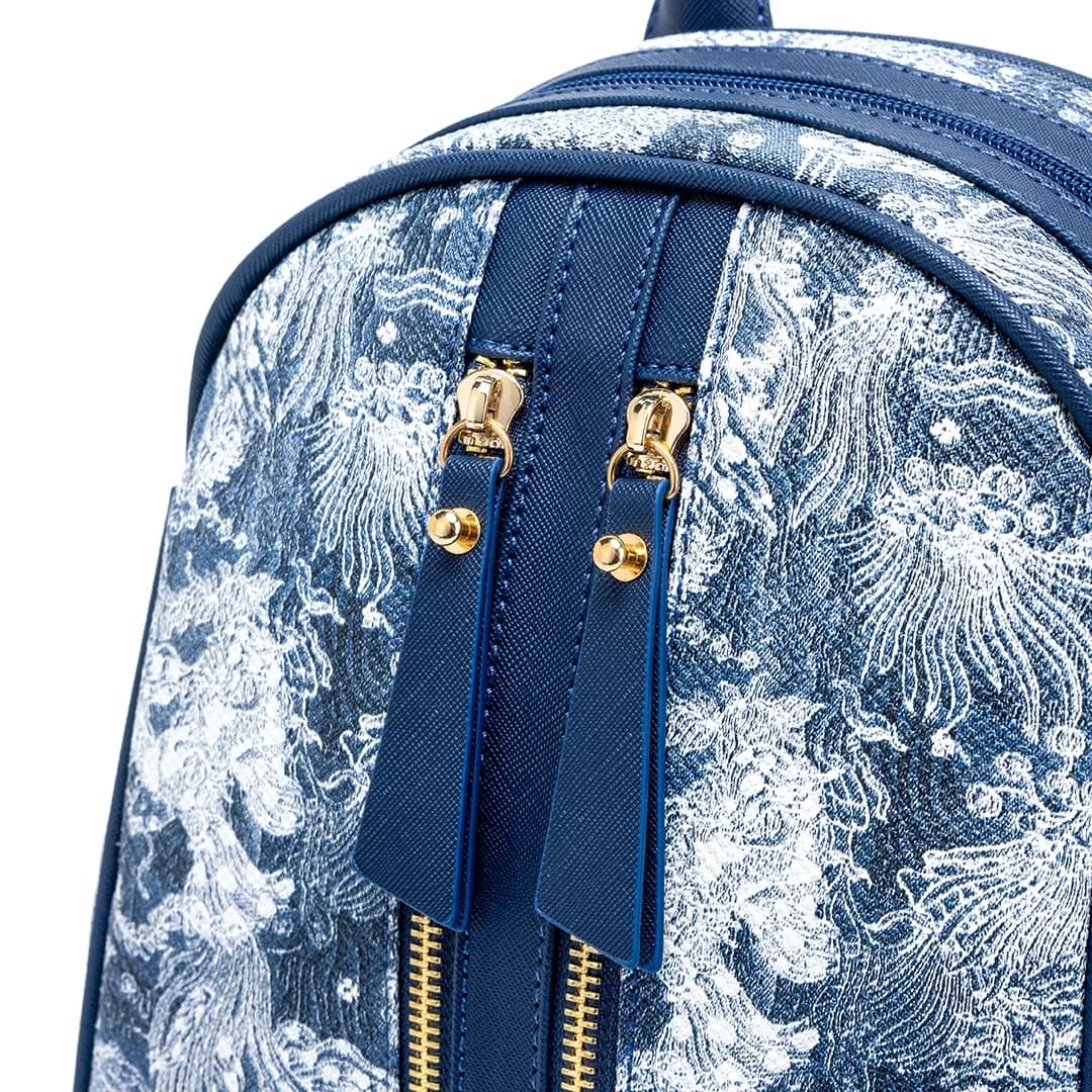 CANDY BACKPACK - FLORAL JEANS CA, NAVY BLUE — image 11