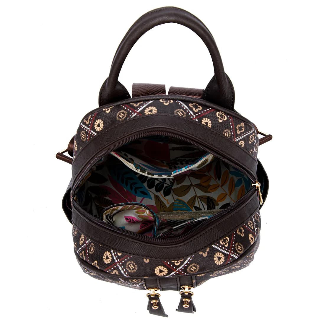 CANDY BACKPACK - BATIK BQ, DARK BROWN — image 8