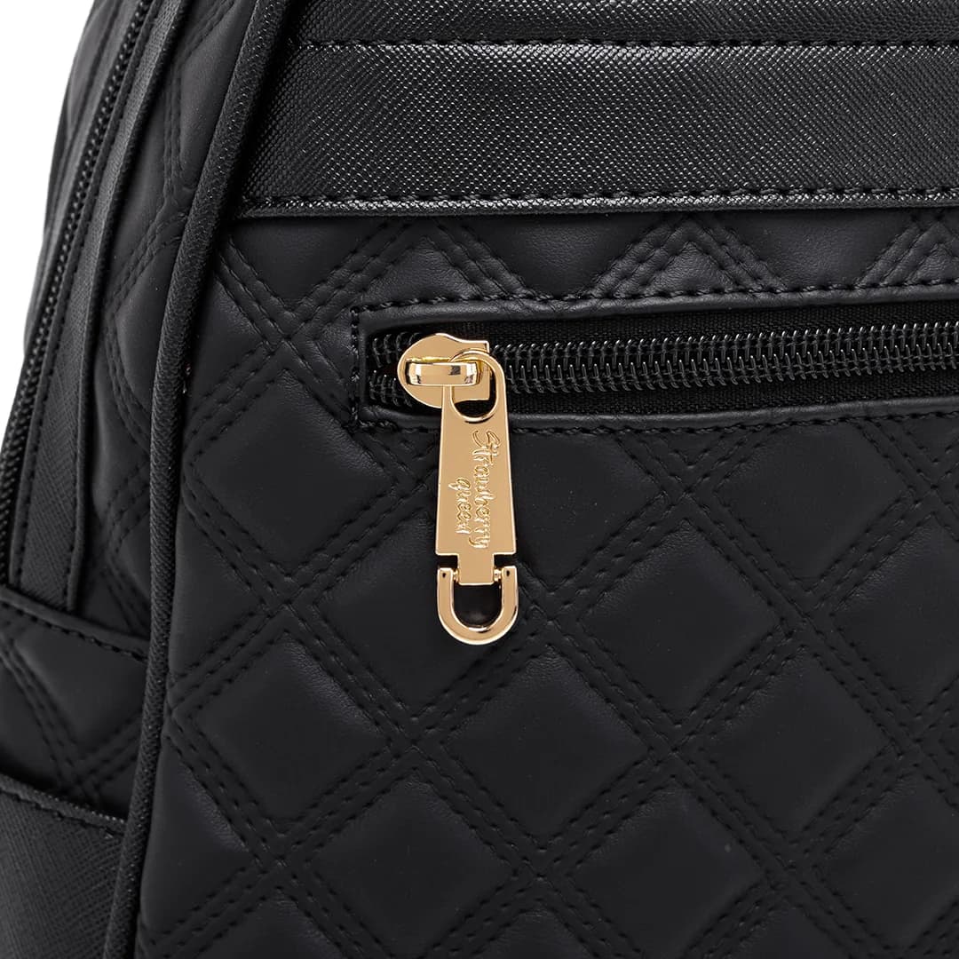 CANDY BACKPACK - QUILTED BV, BLACK — image 18
