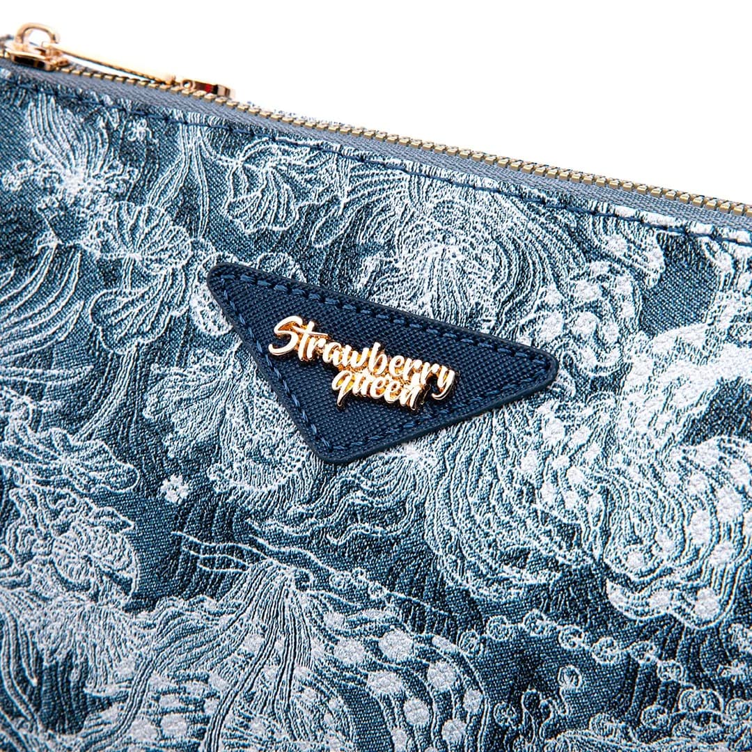 MIMI SLING BAG - FLORAL JEANS CA, NAVY BLUE — image 14