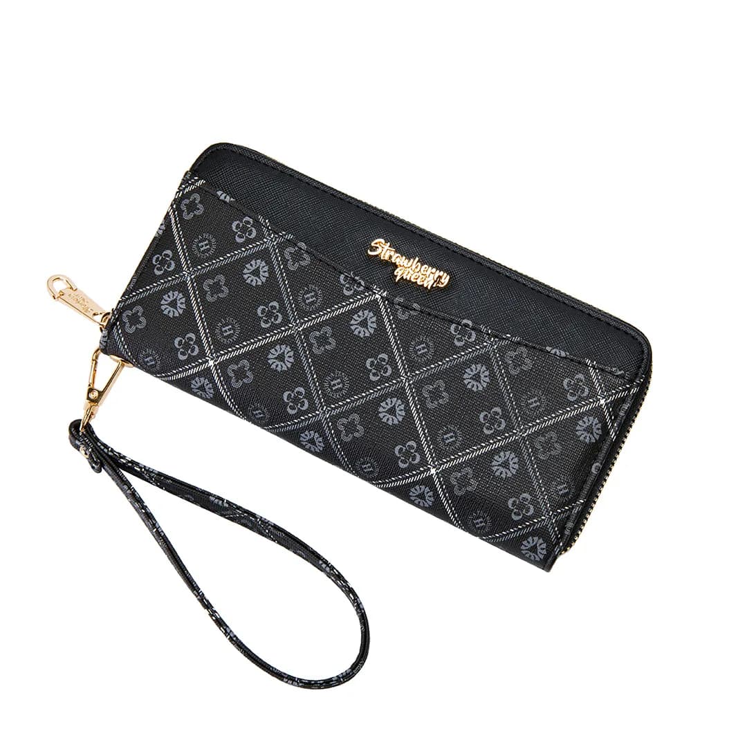 VIVI LONG WALLET - BATIK BQ, BLACK — image 16