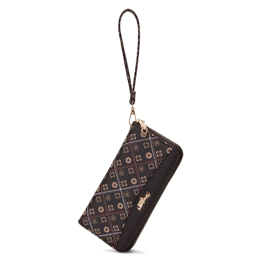 VIVI LONG WALLET - BATIK BQ, DARK BROWN — image 14