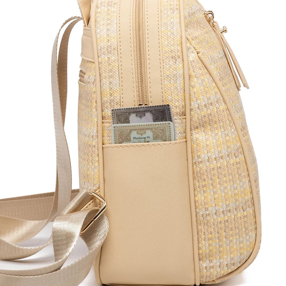 CANDY BACKPACK - RATTAN BW, BEIGE — image 14