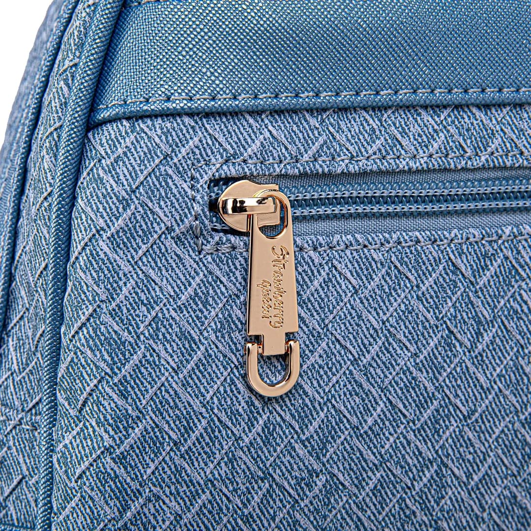 CANDY BACKPACK - RATTAN CB, DENIM BLUE — image 18