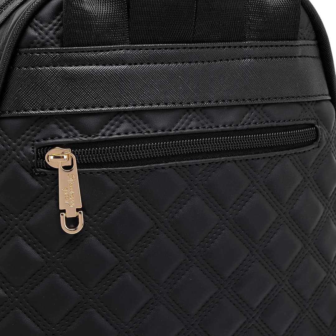 CANDY BACKPACK - QUILTED BV, BLACK — image 16