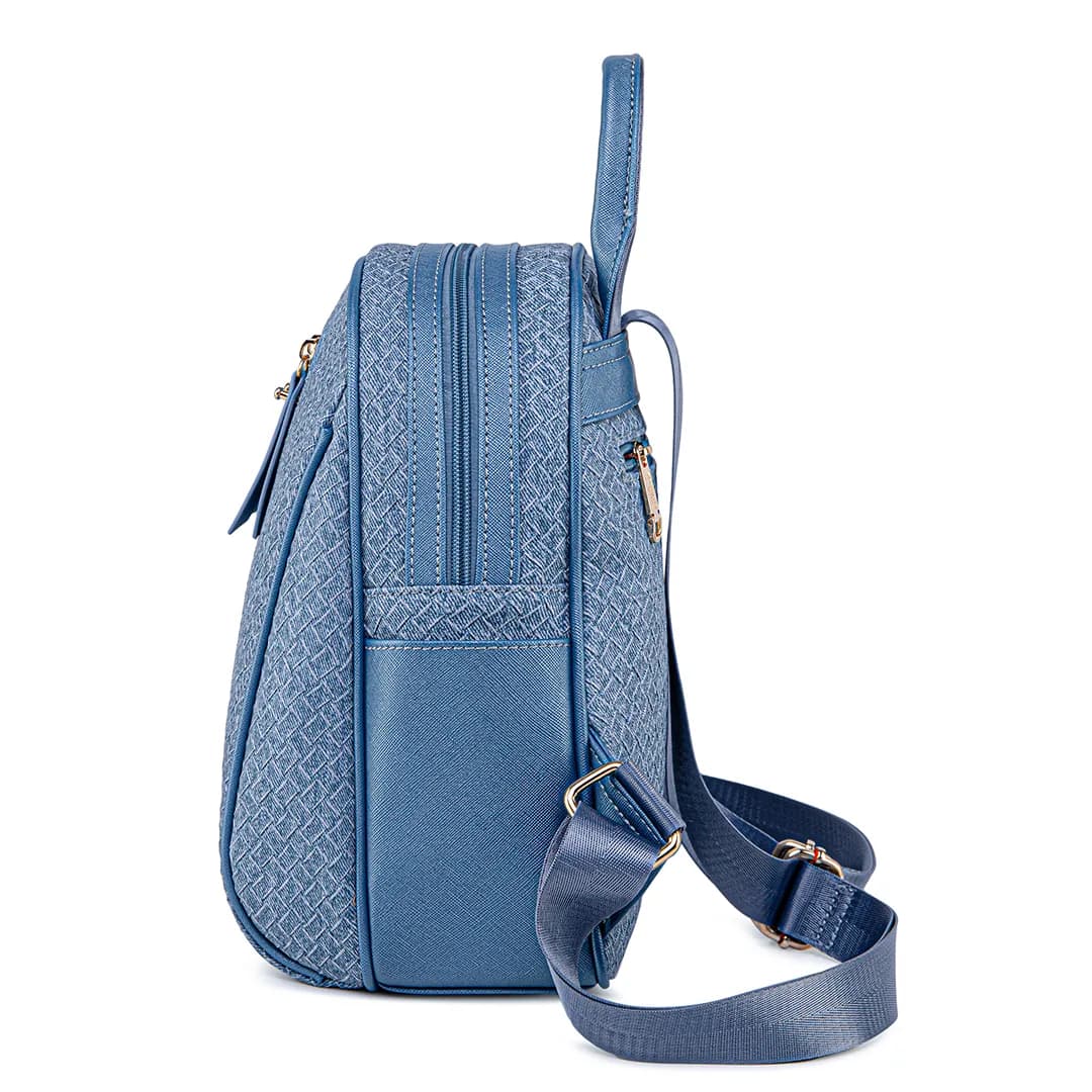 CANDY BACKPACK - RATTAN CB, DENIM BLUE — image 4