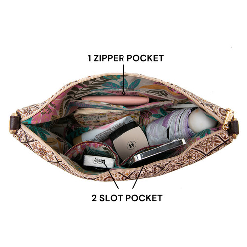 FLAMINGO SLING BAG - BATIK BD, BEIGE