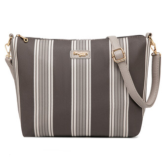 FLAMINGO SLING BAG - LINE BF, GREY