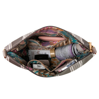 FLAMINGO SLING BAG - LINE BF, GREY