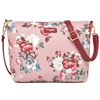 FLAMINGO SLING BAG - FLORAL BL, PINK [WHATSAPP TO PRE ORDER]