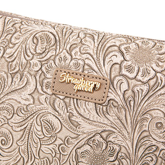 FLAMINGO SLING BAG - FLORAL CD, LATTE (PRE ORDER)