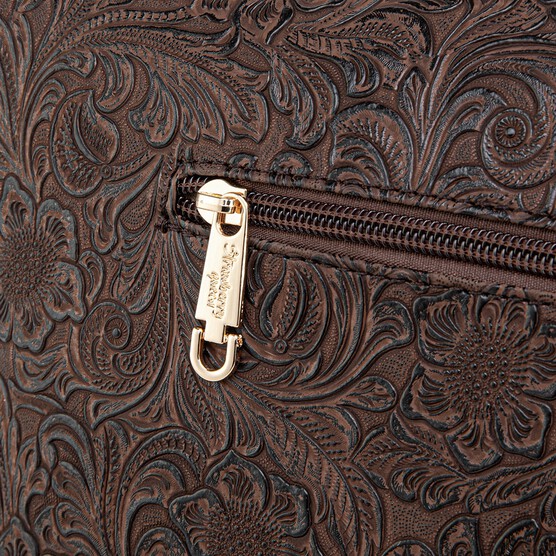 FLAMINGO SLING BAG - FLORAL CD, WALNUT (PRE ORDER)