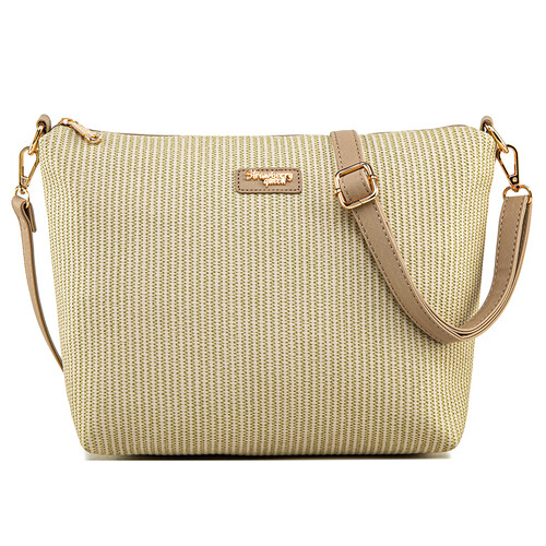 FLAMINGO SLING BAG - RATTAN CF, TAUPE