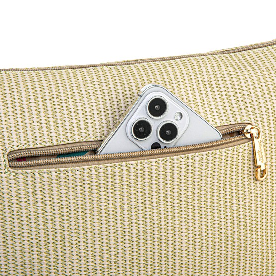 FLAMINGO SLING BAG - RATTAN CF, TAUPE (PRE ORDER)