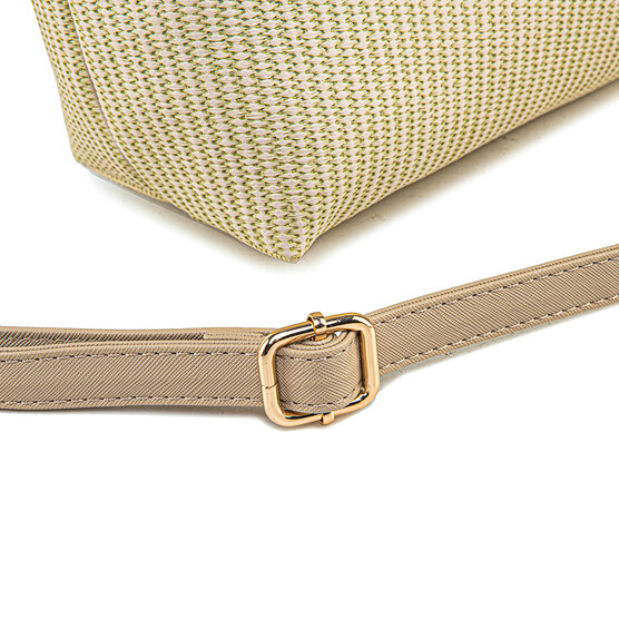 FLAMINGO SLING BAG - RATTAN CF, TAUPE (PRE ORDER)