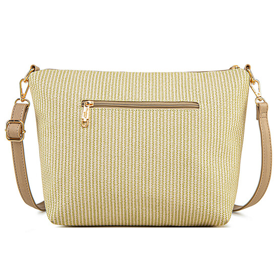 FLAMINGO SLING BAG - RATTAN CF, TAUPE (PRE ORDER)