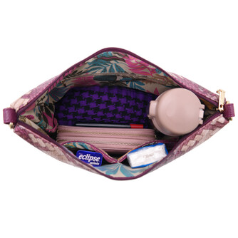 FLAMINGO SLING BAG - RATTAN AG, MAGENTA