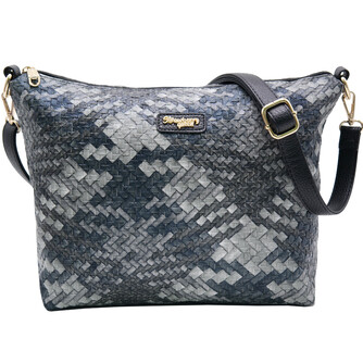 FLAMINGO SLING BAG - RATTAN AG, DARK GREY