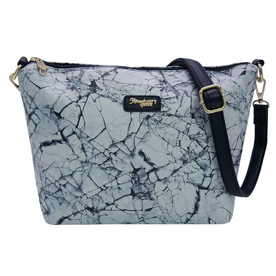 FLAMINGO SLING BAG - MARBLE P, GREY