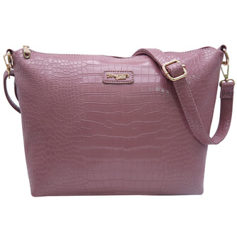 FLAMINGO SLING BAG - CROC Y, PINK