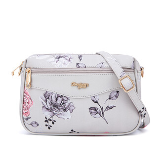 COCO SLING BAG - FLORAL AL, GREY