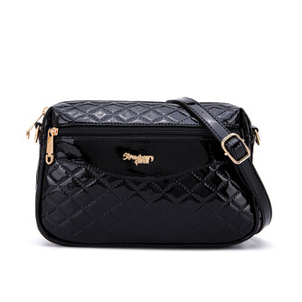 COCO SLING BAG - METALLIC BO, BLACK