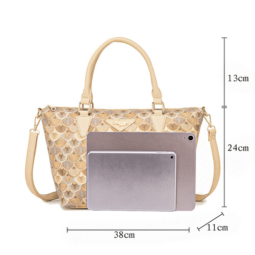 GAGA SLING BAG - SEASHELL BY, COFFEE