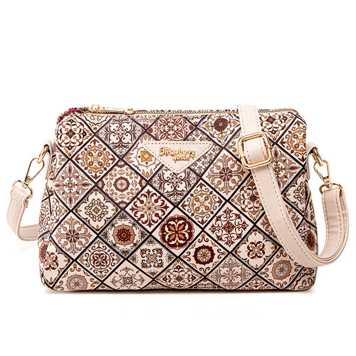 MIMI SLING BAG - BATIK BD, BEIGE