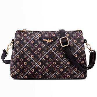(PRE ORDER) MIMI SLING BAG - BATIK BQ, DARK BROWN